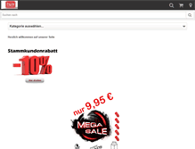 Tablet Screenshot of esmokershop.de